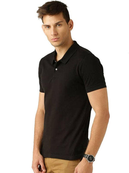 Men's Half Sleeves Polo Neck T-shirt 4PPT11 (Pack of 4)