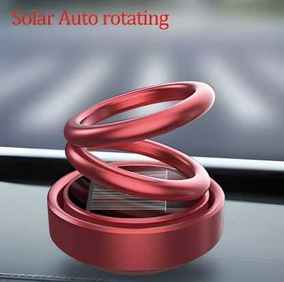 Car Air Freshener- Solar Power Rotating Air Freshener Perfume