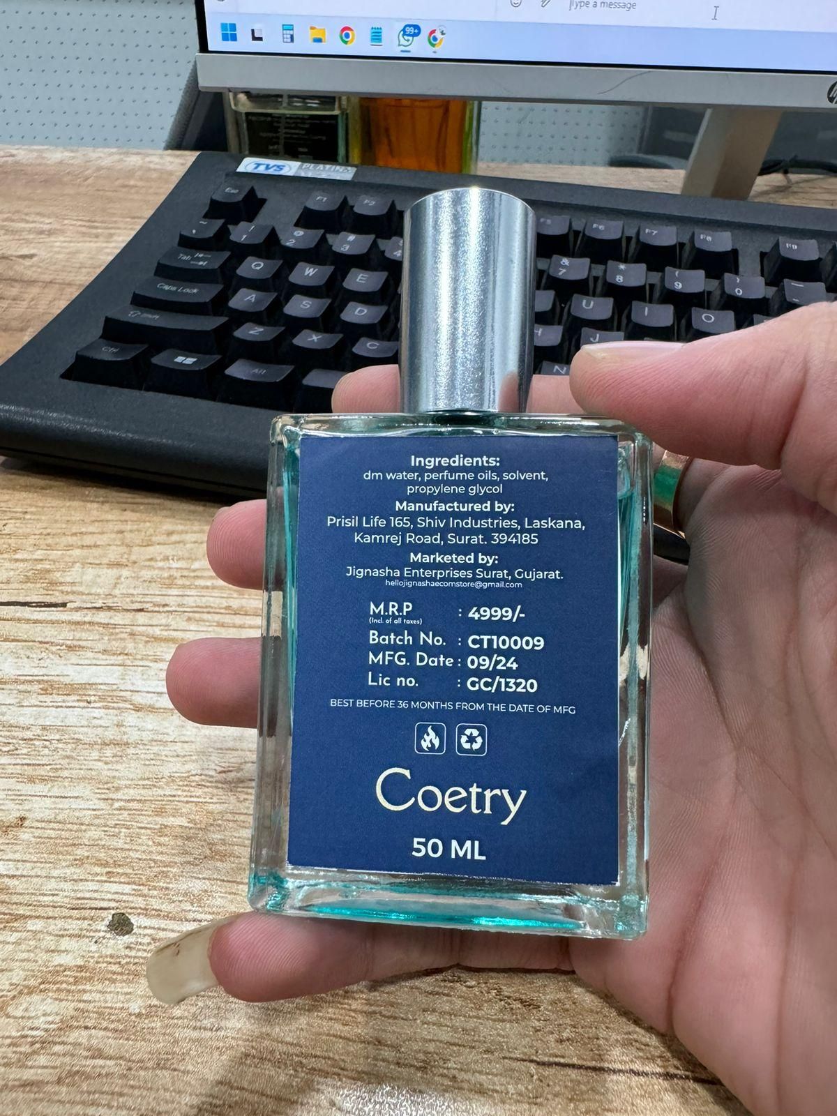 Coetry EROSMAGNET Pheromone Men Perfume 50ML (Pack of 2)