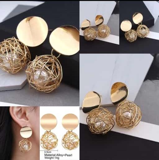 Cage - Drop Earrings For Women and Girls